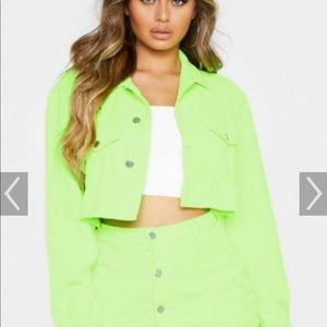 Neon Corduroy Jacket